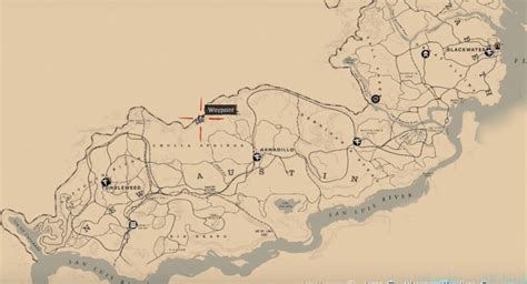 Red Dead Redemption 2 Torn Treasure Map Locations .